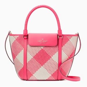 Kate Spade Cruise Gingham Medium Tote